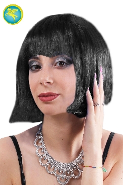 PARRUCCA VALENTINA NERA CORTA